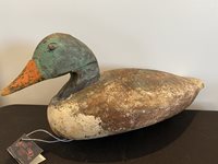 Vintage Wooden Decoy Duck