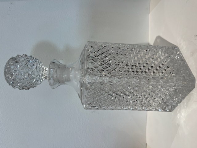Cut Crystal Whisky Decanter