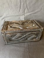 Maori Carved Wooden Box