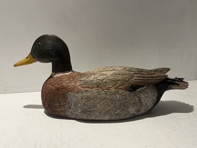 Hand Carved Mallard Drake