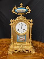 Antique French Ormolu Mantel Clock