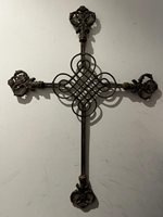 Large Vintage French Cross