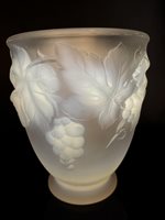 Edmond Etling Glass Vase