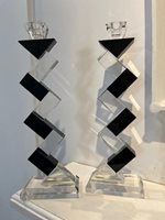 Pair of Badash Crystal Candle Sticks