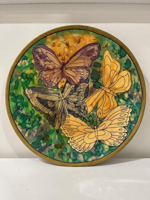 Large Butterfly Wall Platter