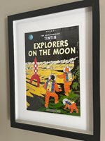 Tin Tin on the Moon