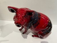 Royal Doulton Flambe Glaze Pig