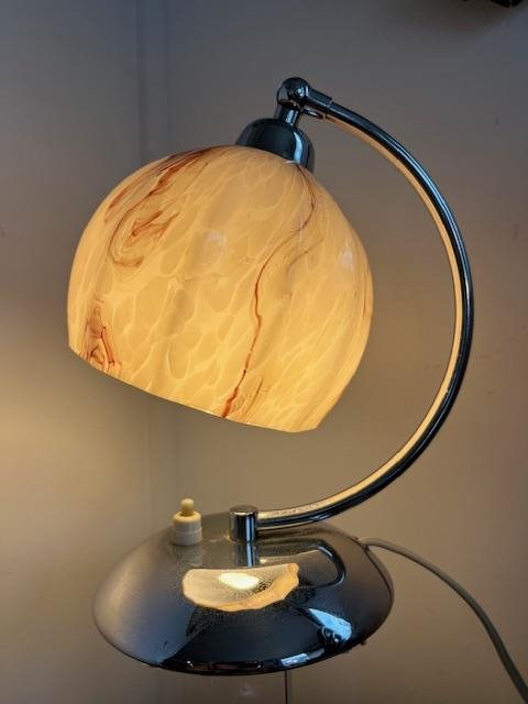 Old Art Deco Chrome lamp