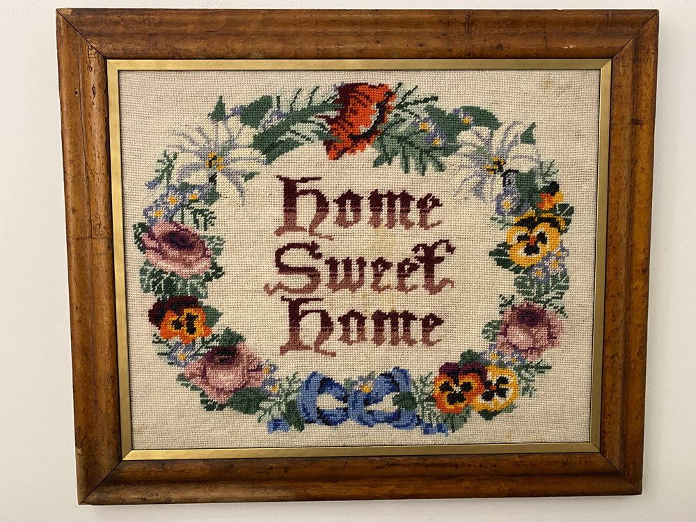 Home Sweet Home Embroidery