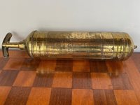 Vintage Pyrene Brass Fire Extinguisher