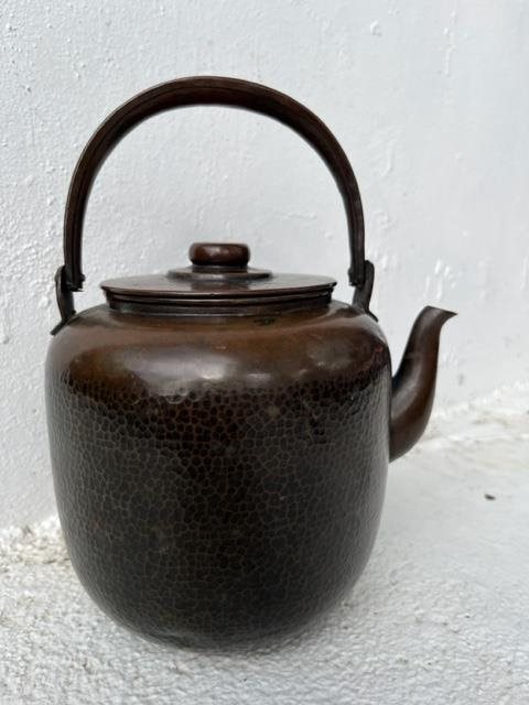 Old Copper Teapot
