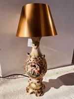 Vintage Porcelain Capodimonte Lamp base