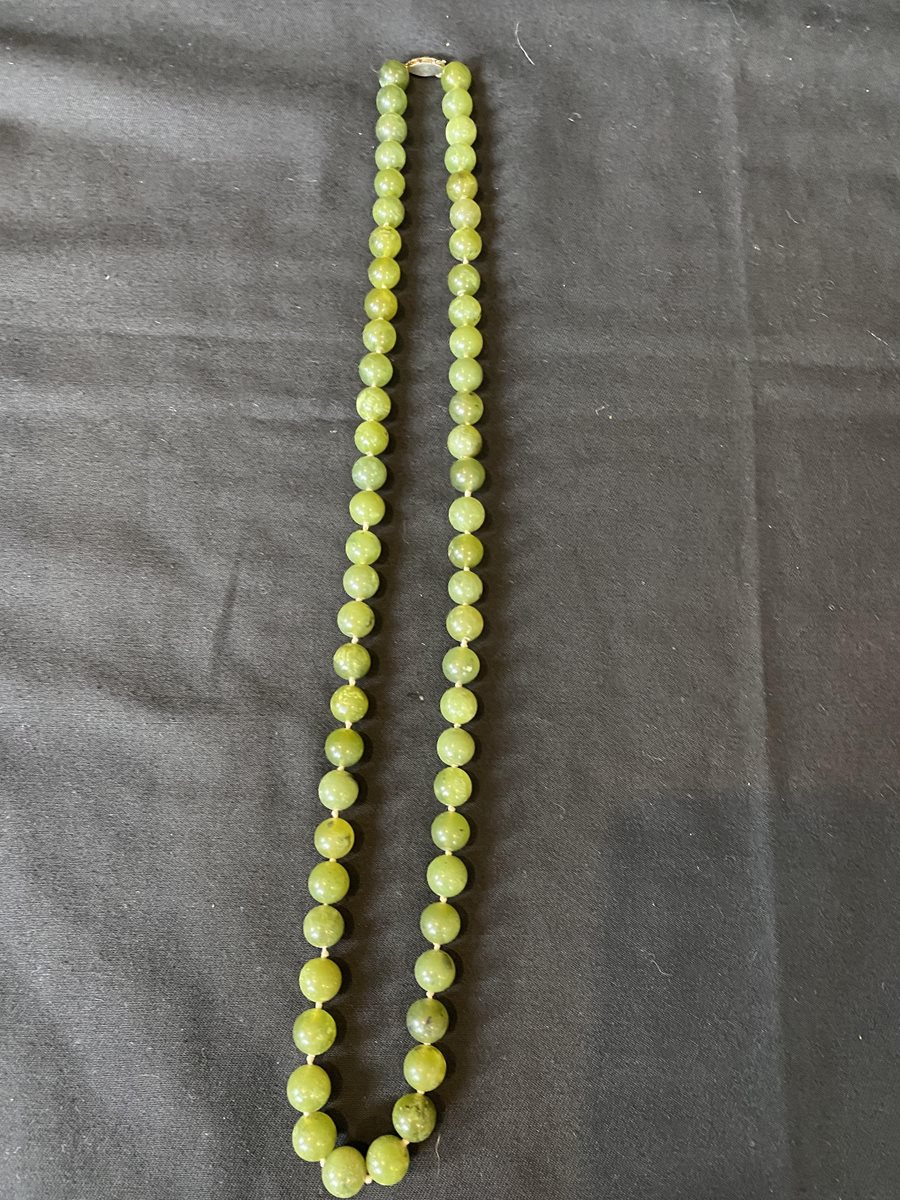 String of Jade Beads