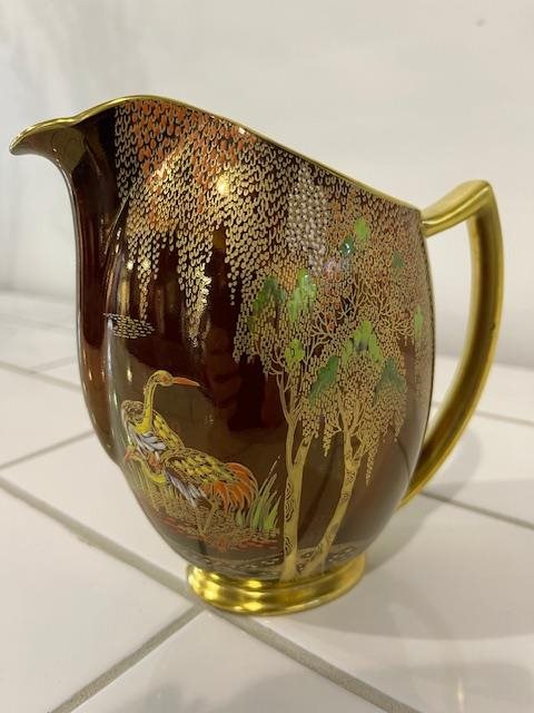 Carlton Ware Rouge Royale Stork Pattern Jug - Orakei Objet - Antiques ...