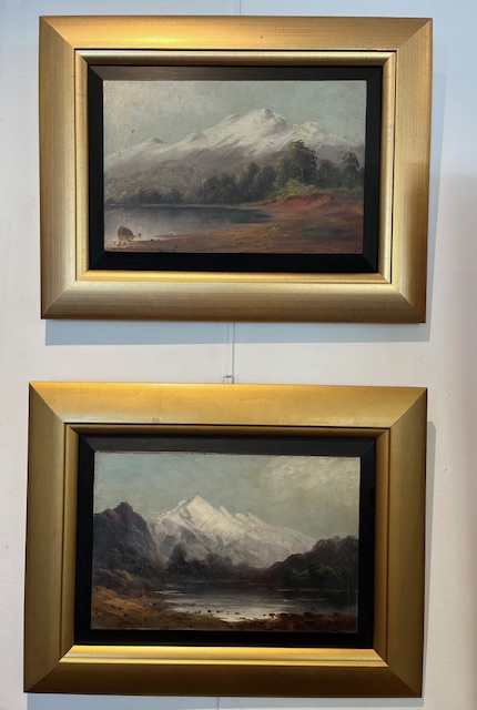 Pair of NZ Colonial Landscape Oils
