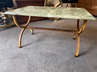 Vintage Marble Side or Coffee table