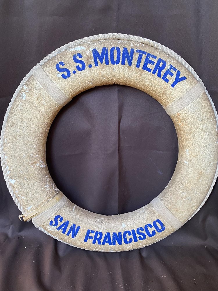 Lifebuoy from the SS Monterey, San Francisco