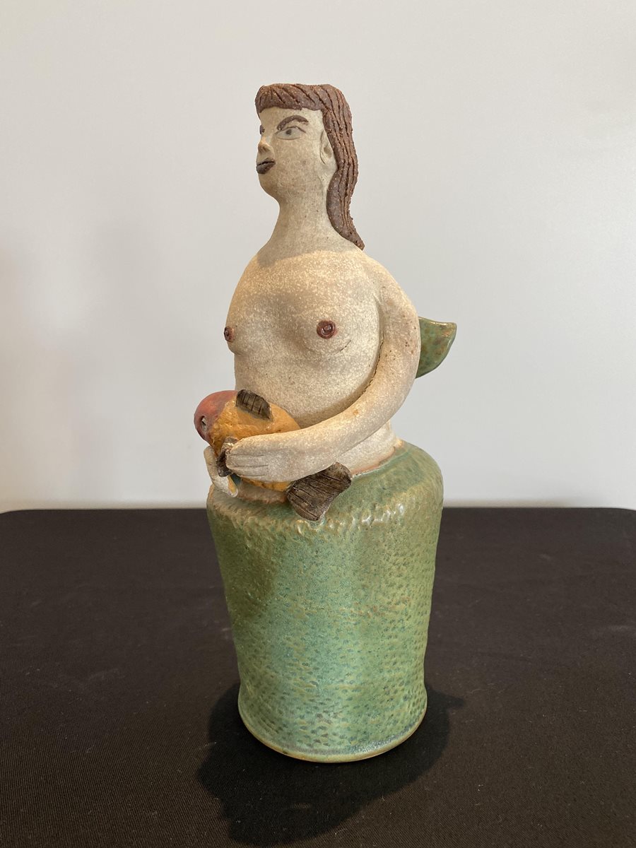 Naive Mermaid Vase