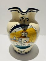 Italian “Corso Di Fiori” Hand-Painted Jug