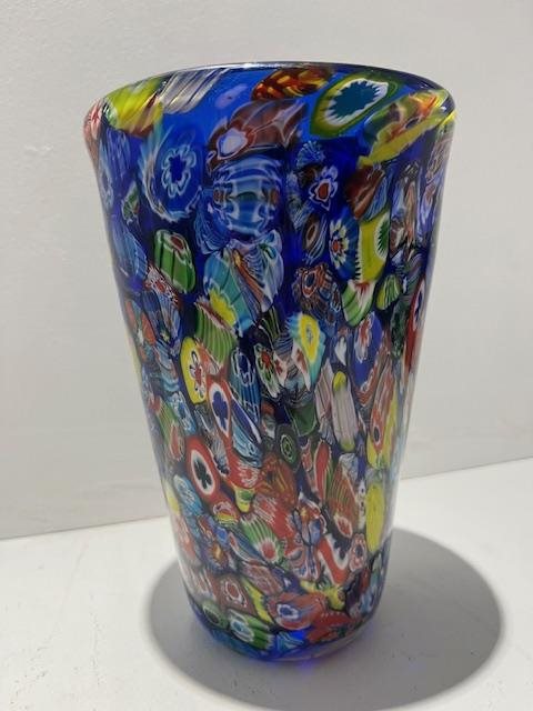 Millefiori Glass Vase