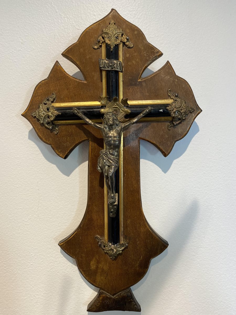 19th Century French Crucifix