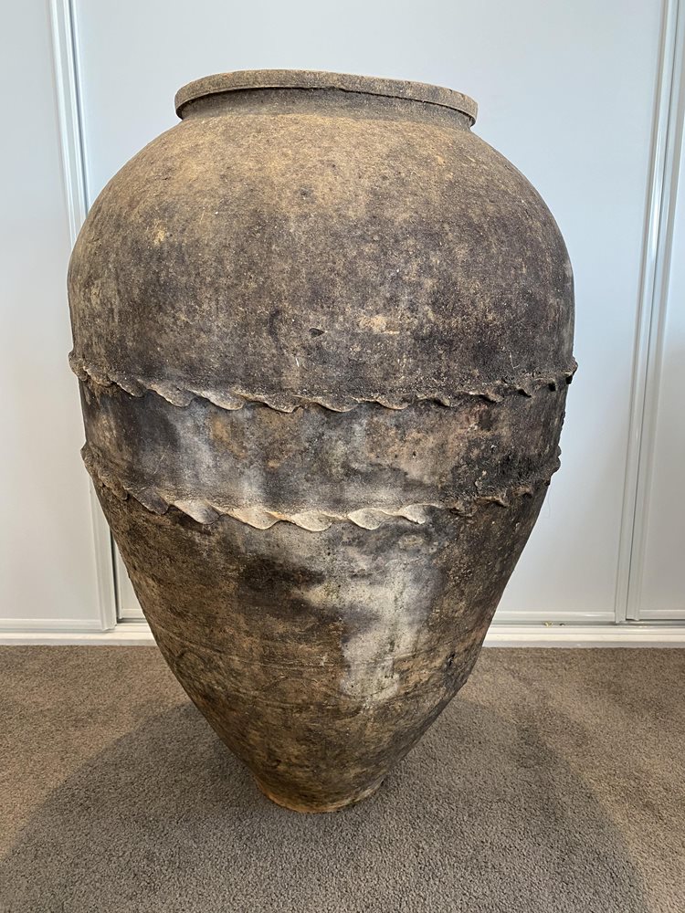 Old Anatolian Ovoid Storage Amphora