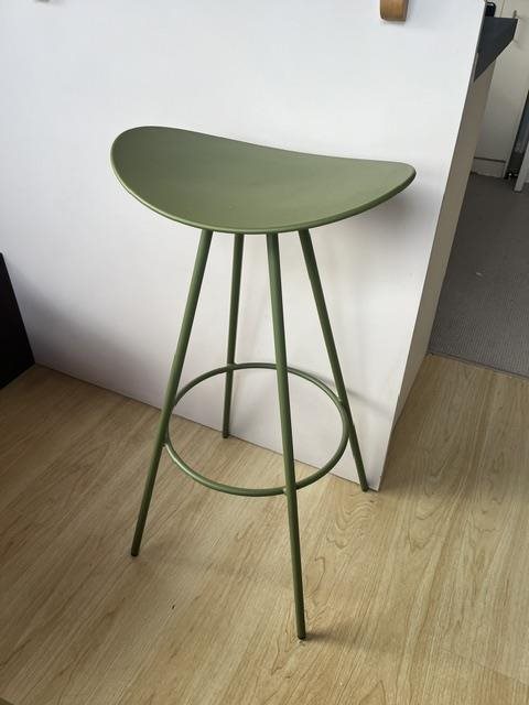4 x Olive Enea Coma Barstools