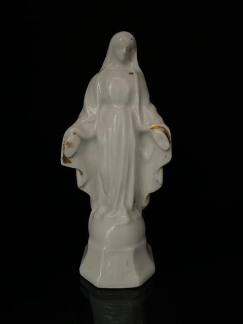 Antique French Virgin Mary Figurine
