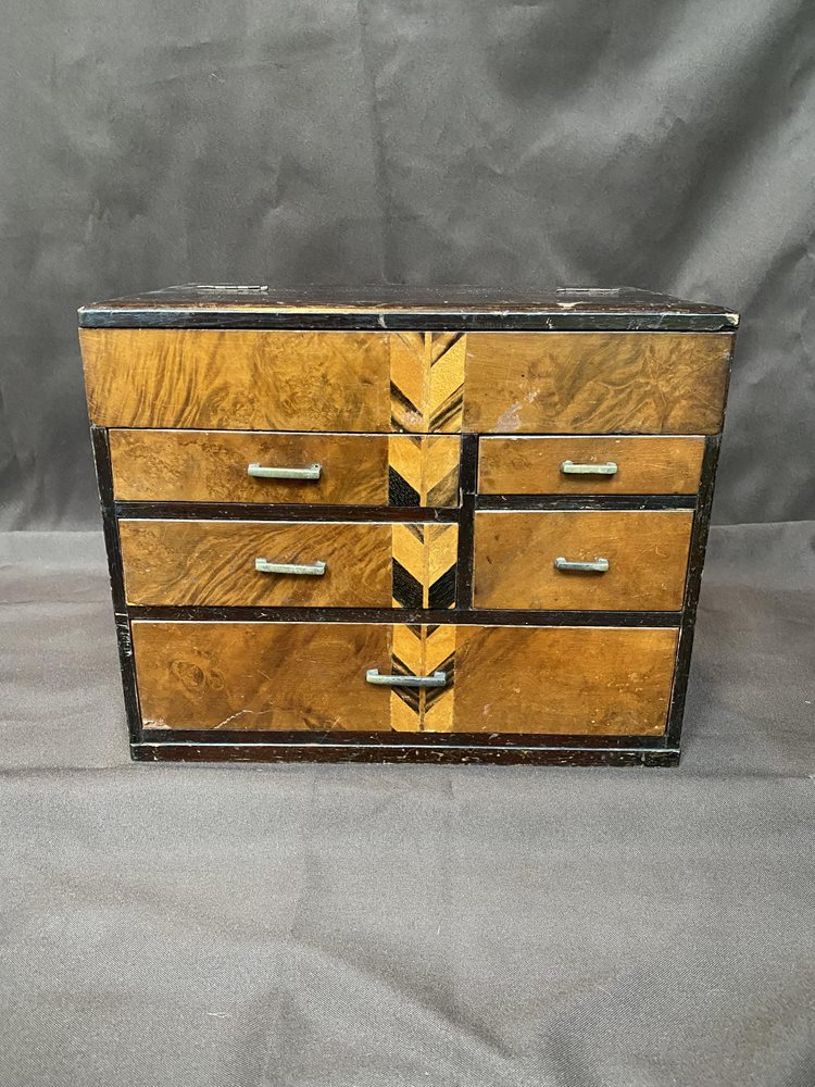 Vintage Japanese Collectors or Sewing Chest