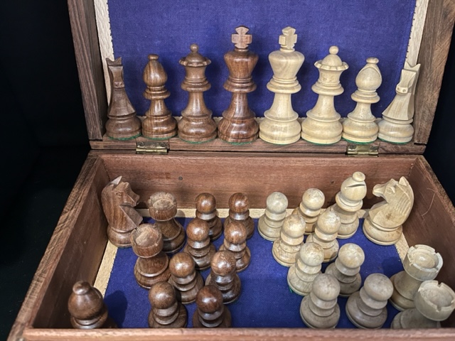 Vintage Boxed Chess Set