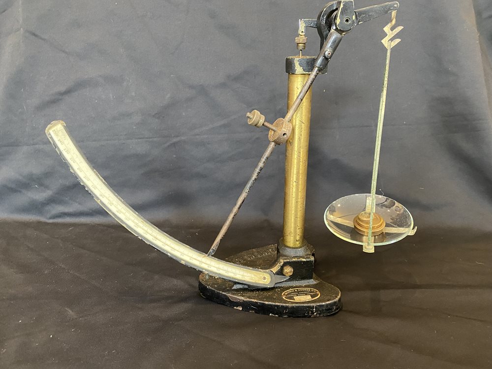 Antique Griffin & George Lever Arm Quadrant Scale