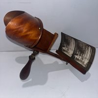 Antique Wooden Stereoscope