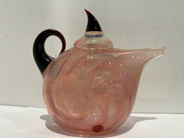 Richard Clements Art Glass Teapot
