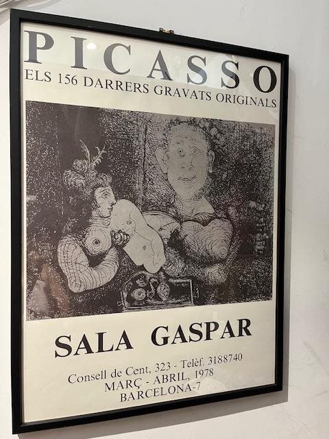 Picasso Sala Gaspar Poster