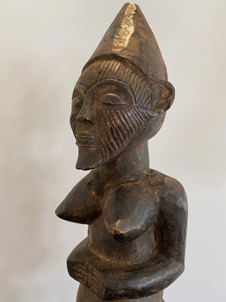 African wooden Fertility Figure