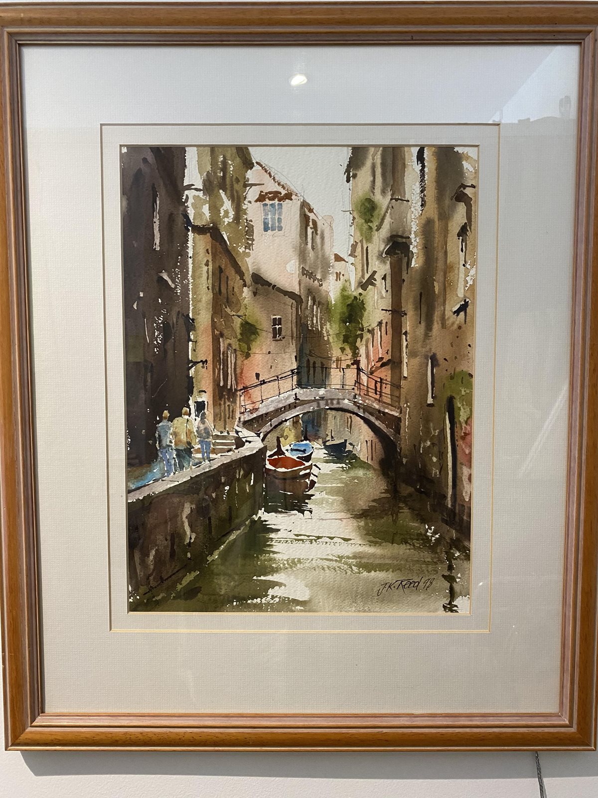J.K.Reed Watercolour - Orakei Objet - Auckland Antiques, Art, Furniture ...