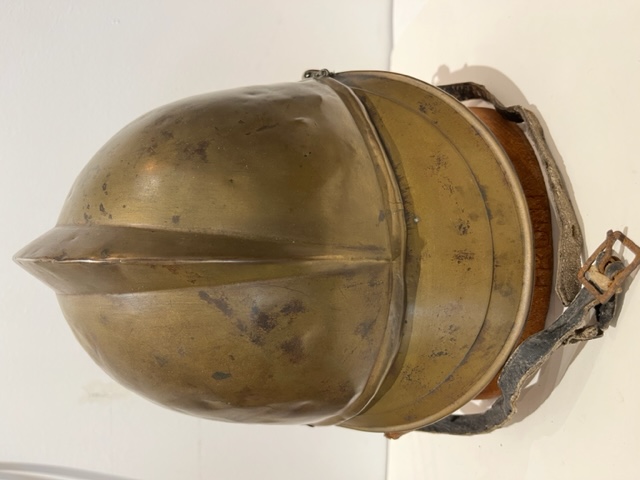 Old Brass Helmet