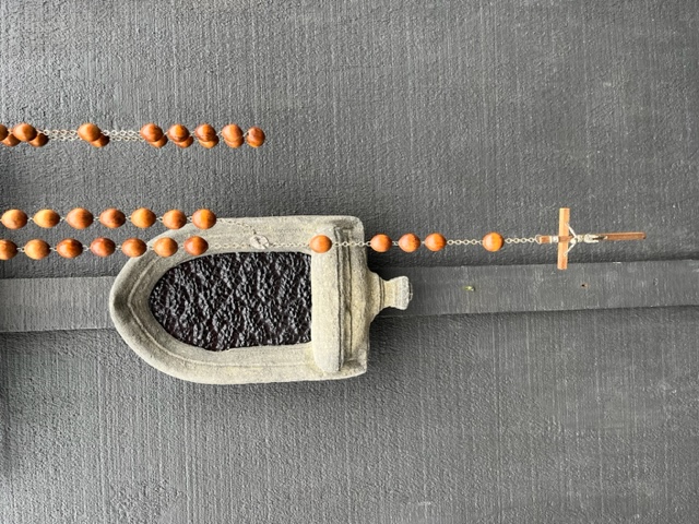 Large Vintage French Monks Rosary