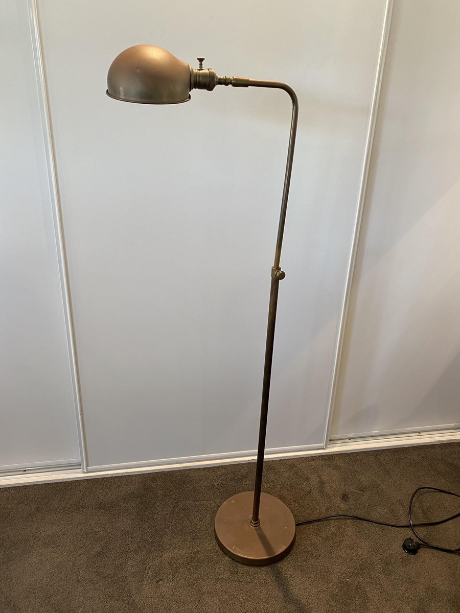 Bronze Articulated Reading Lamp